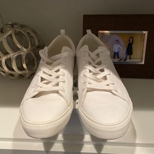 Banana Republic white sneakers